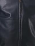 zipped bomber jacket