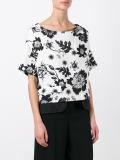 floral print T-shirt 