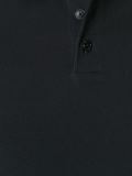 sleeve logo print polo shirt