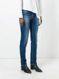 buttoned high-rise jeans