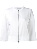 zipped cardigan 