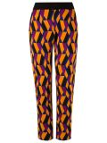 geometric knit trousers