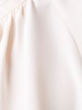 tie collar blouse