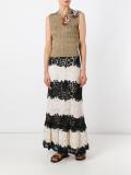 lace A-line skirt