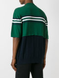 contrast knit jumper 