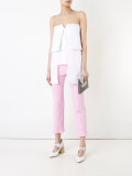 strapless blouse 