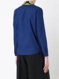 embellished collar shirt