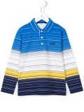 striped polo shirt