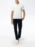 goose embroidered polo shirt