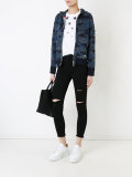 camouflage print jacket