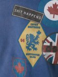 logo patch print T-shirt