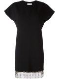 V-neck mini dress