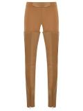 leather panels trousers
