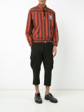 striped bomber jacket