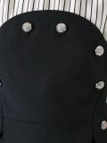 button detail blouse
