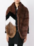 fur scarf