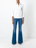 ruffled cuff shirt