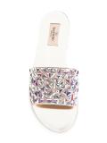Valentino Garavani crystal embellished sliders