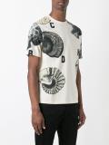 shell print T-shirt