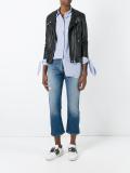 destroyed cropped jeans 