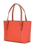 striped trim shoulder bag