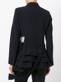 layered fitted jacket