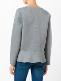 embroidered bird sweatshirt 