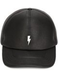 lightning bolt plaque cap