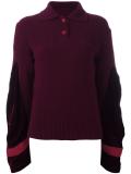 velvet insert jumper