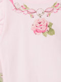rose print T-shirt