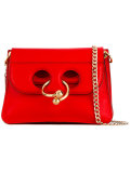 Small pierced cross body bag 