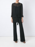 silk blouse