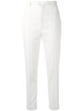 straight leg trousers