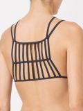 strappy design bra