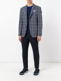 checkered blazer