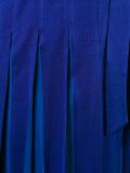pleated wrap dress