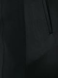 piping detail high waisted trousers