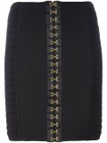hook-eye fastening mini skirt