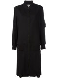 long bomber coat