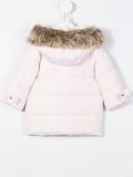 hooded padded coat