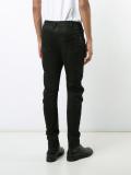 coated panel trousers 