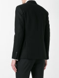 geometric insert blazer
