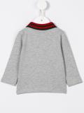 Web collar polo shirt