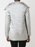wrap around puffer jacket