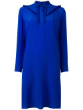 frill bib dress