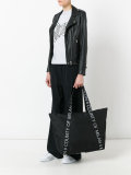 logo print tote
