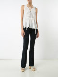lace neck top