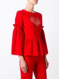 flared blouse