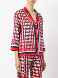 geometric print shirt 