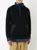 knitted cagoule sweater